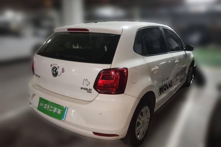 Used Volkswagen Polo 2018 1.5L Automatic Advanced Driving Model Rear Right 45 Deg