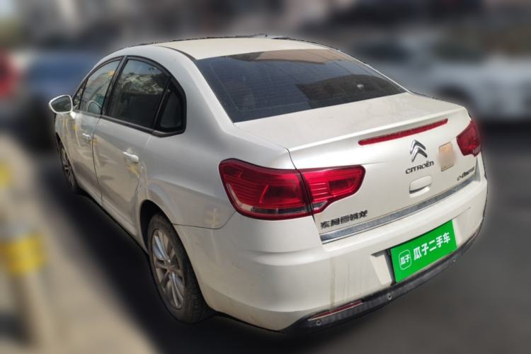 Used Citroen C-Quatre 2013 Sedan 1.6L Automatic Prestige Model Rear Left 45 Deg