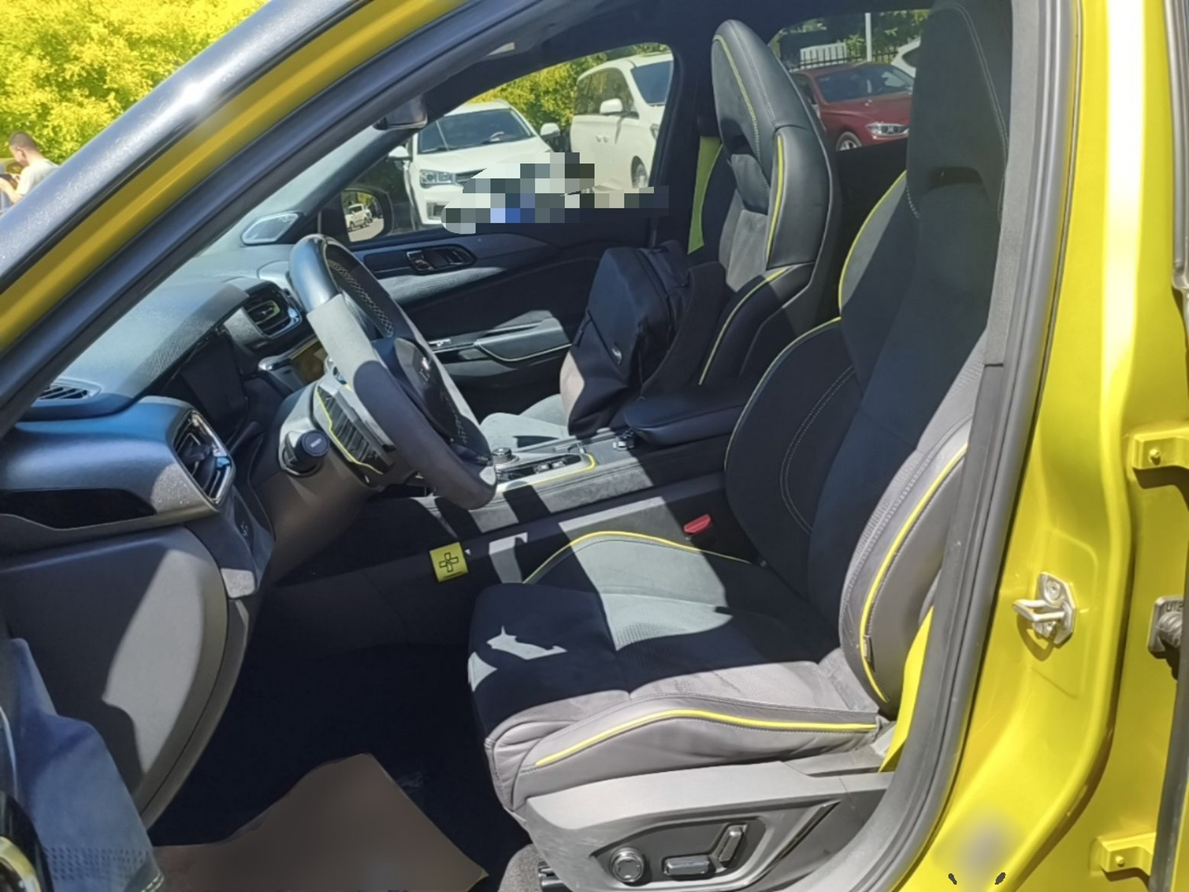 Avant de la voiture