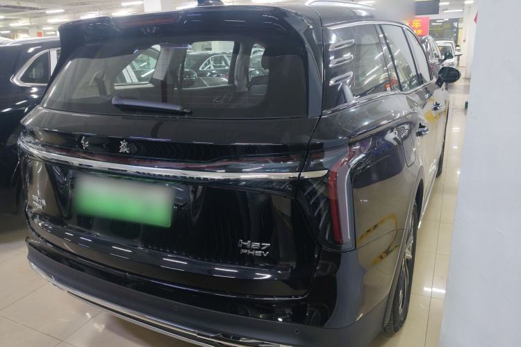 Used Hongqi HS7 PHEV 2024 2.0T PHEV Four-Wheel Drive Flagship Edition 7 Seats
