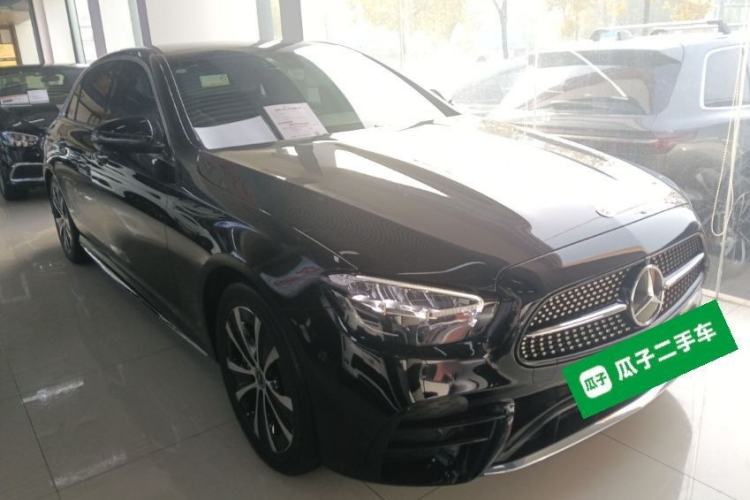 Used Mercedes-Benz E-Class New Energy 2023 E 350 e L Plug-in Hybrid Sports Sedan
