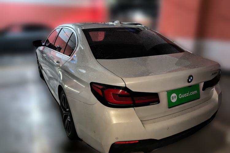 Used BMW 5 Series 2021 530Li Luxury Edition M Sport Package Rear Left 45 Deg