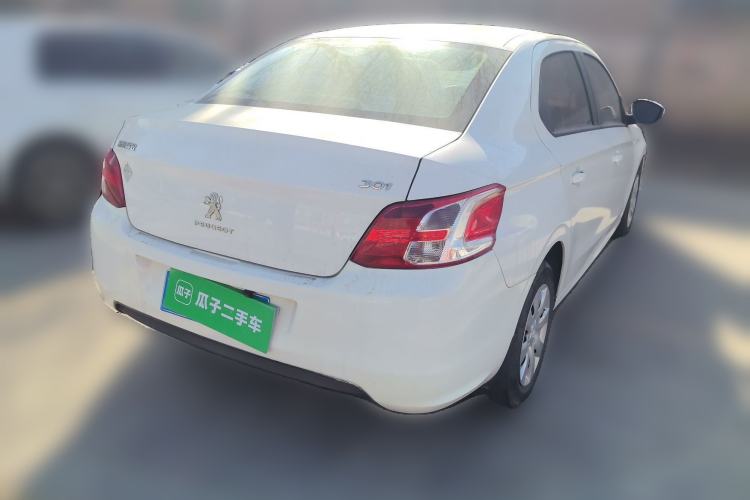 Used Peugeot 301 2014 1.6L Manual Comfort Edition Rear Right 45 Deg