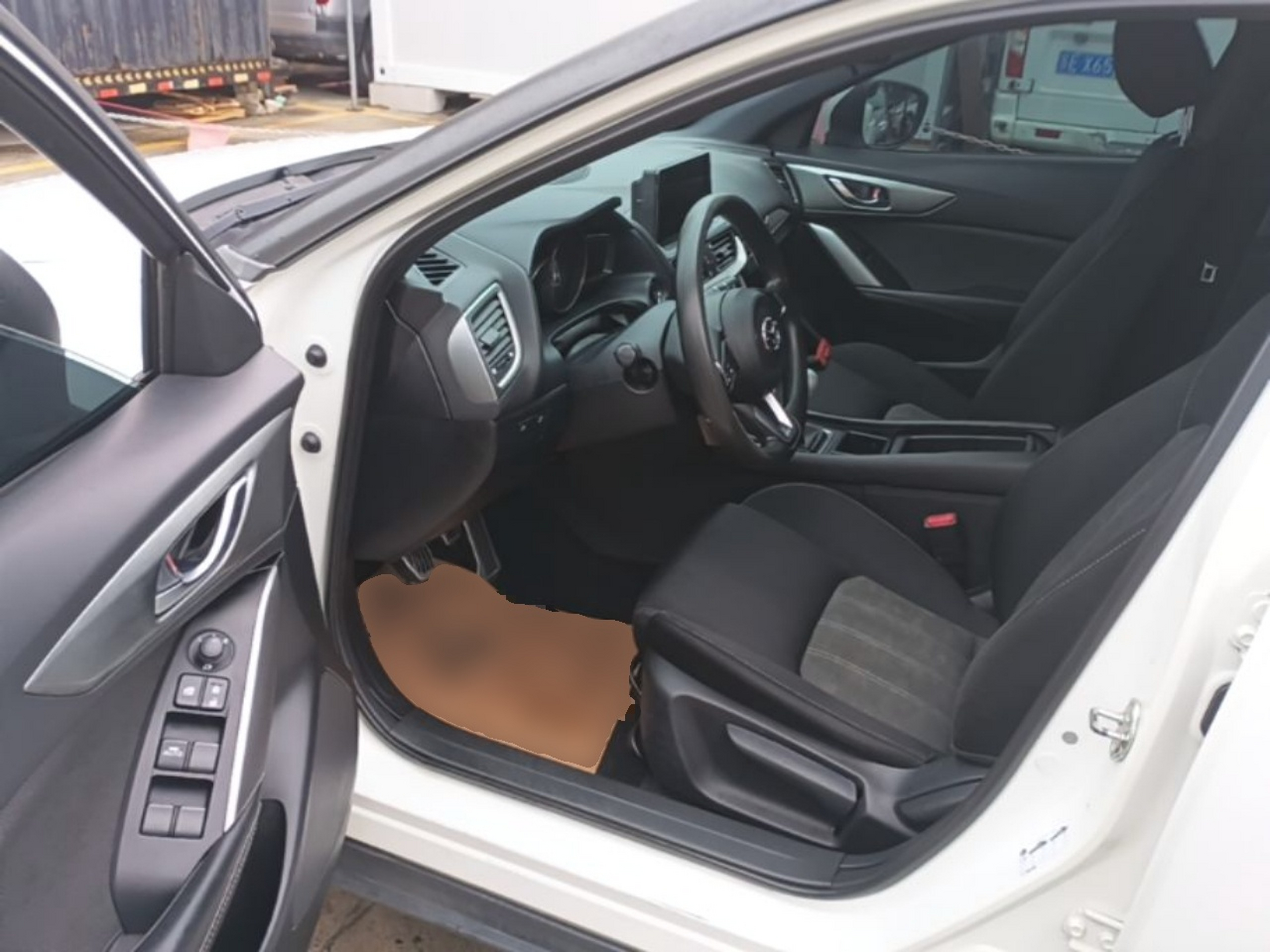 Avant de la voiture