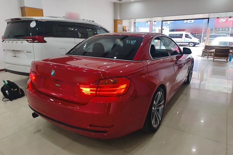 Used BMW 4 Series 2014 420i Convertible Sports Design Package Rear Right 45 Deg