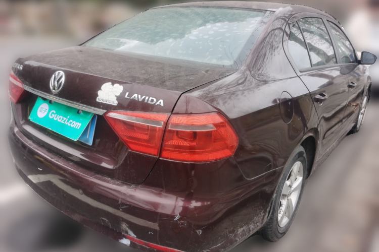 Used Volkswagen Lavida 2013 1.6L Manual Fashion Edition Rear Right 45 Deg