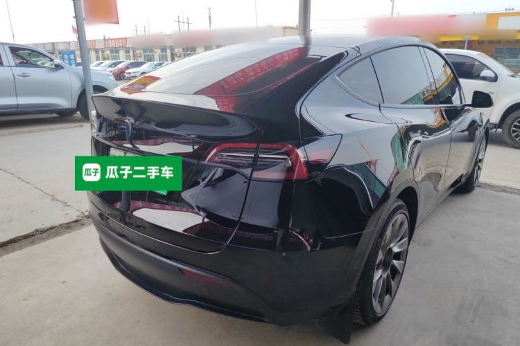 Used Tesla Model Y 2021 Standard Range Rear-Wheel Drive Version Rear Right 45 Deg