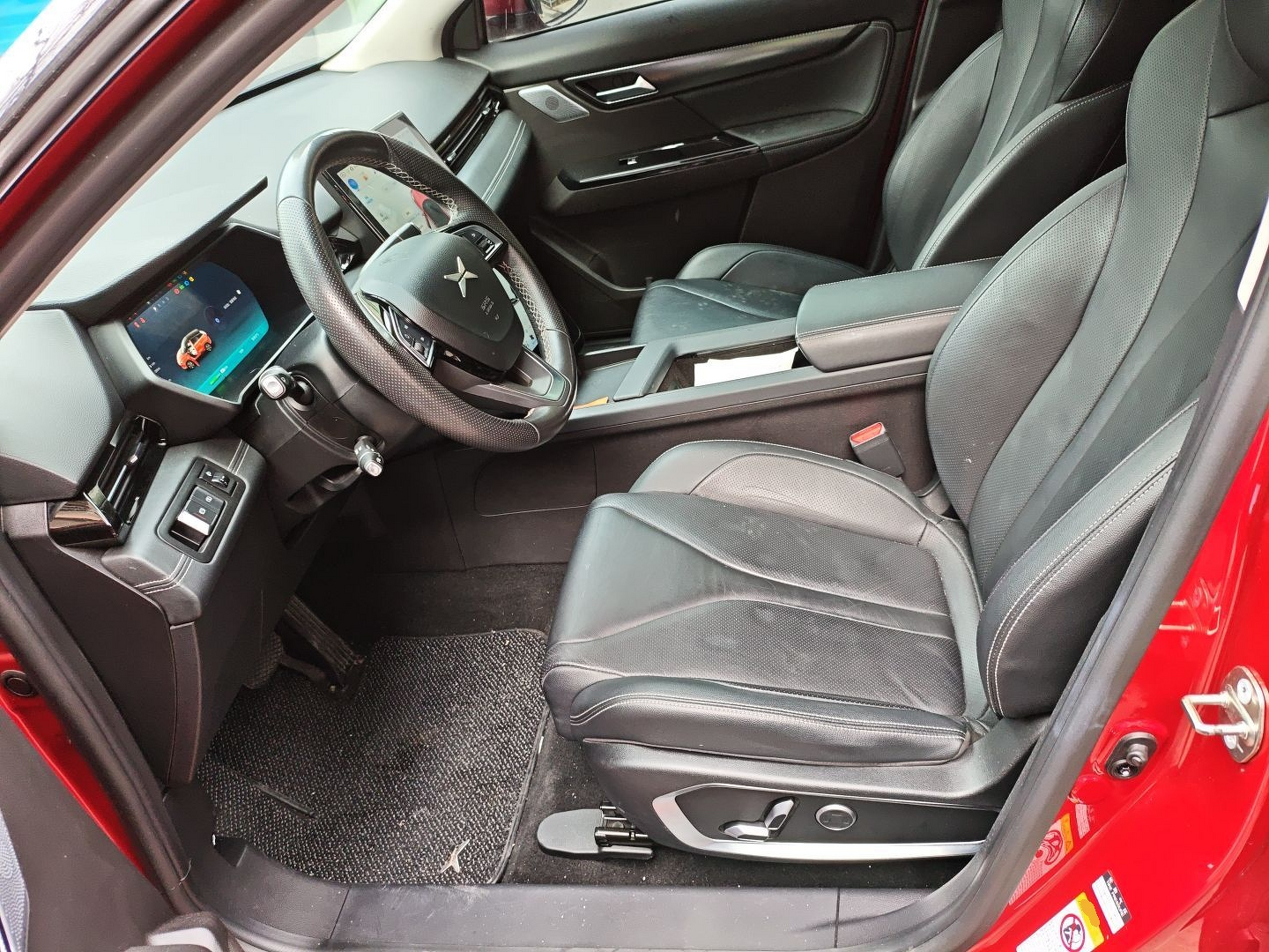 Avant de la voiture