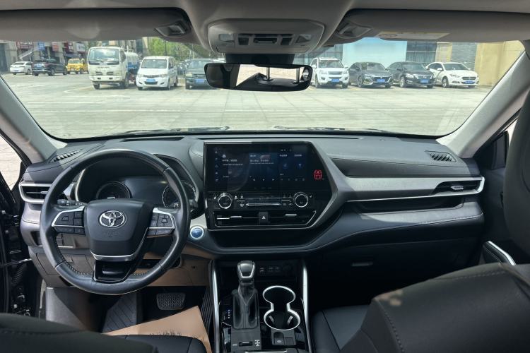 Used Toyota Highlander 2022 Dual-Engine 2.5L Four-Wheel Drive Prestige Version 7 Seats Interior 1