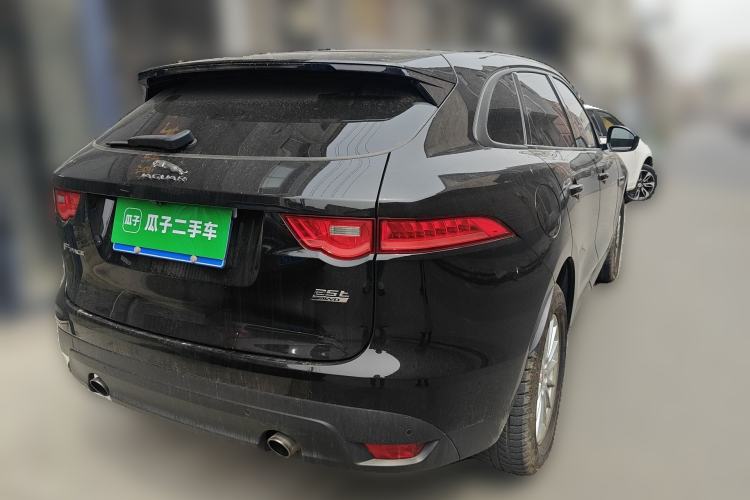 Used Jaguar F-PACE 2018 2.0T Four-Wheel Drive Urban Luxury Edition Rear Right 45 Deg