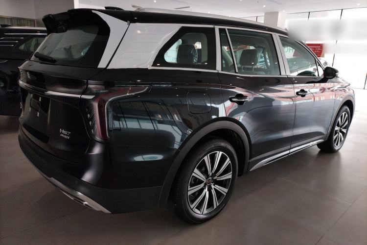 Used Hongqi HS7 PHEV 2025 Model 2.0T PHEV Four-Wheel Drive 2 Million Units Commemorative Edition 6-Seater