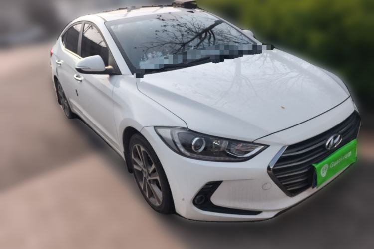 Used Hyundai Elantra (6th Generation / Lingdong) 2016 1.6L Automatic ZhiXuan – Elite Version Front Right 45 Deg