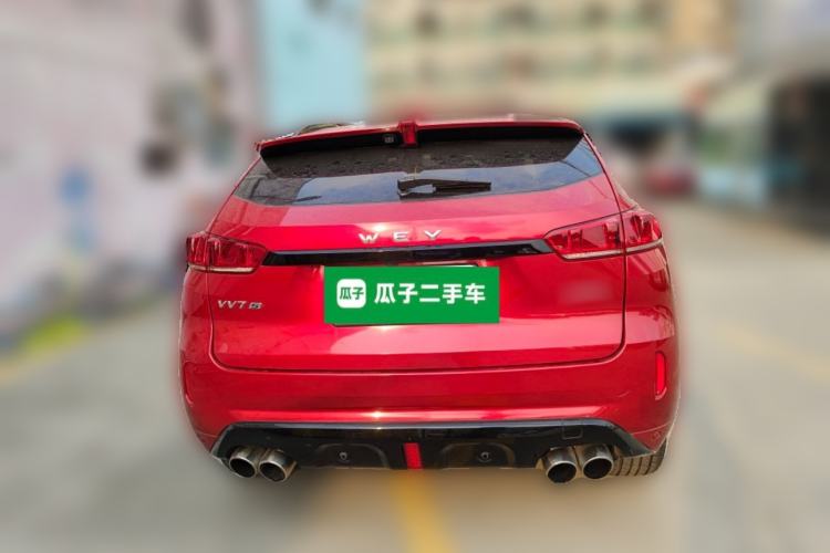 Used Wey VV7 2017 2.0T Flagship Model Rear