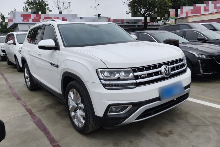 Used Volkswagen Teramont 2019 530 V6 Four-Wheel Drive Flagship Model China VI Standard Front Right 45 Deg