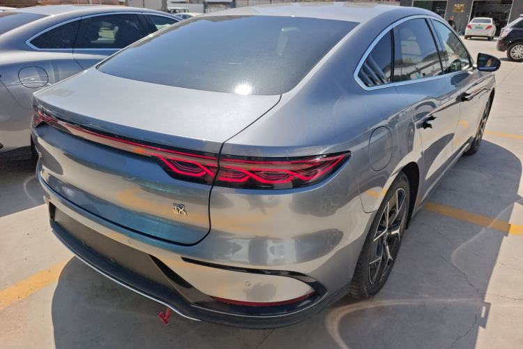 Used BYD Han 2022 EV Genesis Edition 715KM Front-Wheel-Drive Prestige Model Rear Right 45 Deg