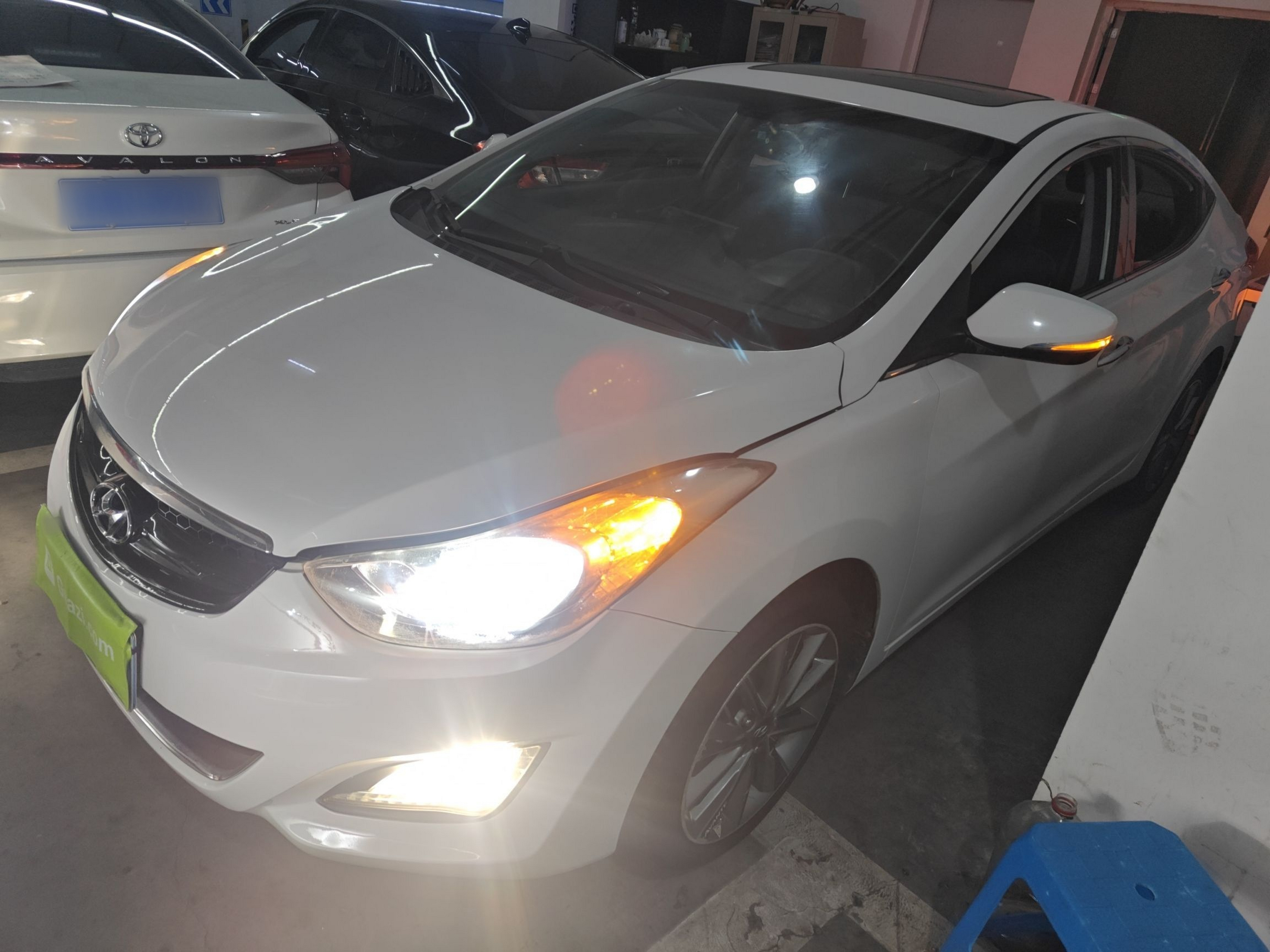 تحت مقدمة السيارة