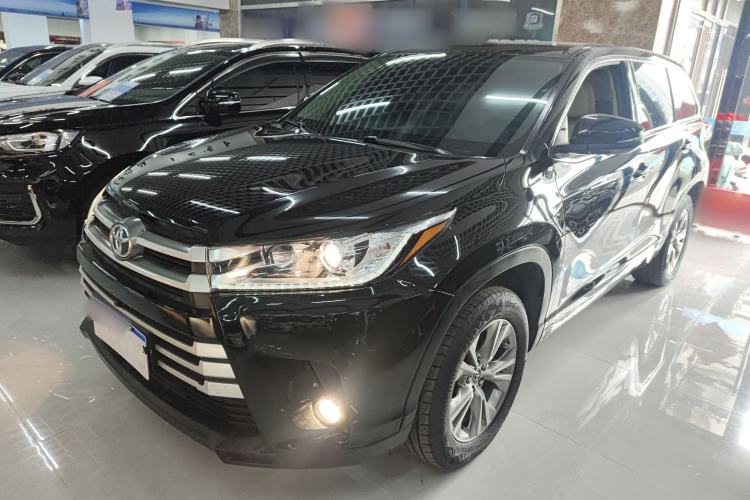 Used Toyota Highlander 2018 2.0T Two-Wheel Drive Elite Version 5 Seats China VI Standard