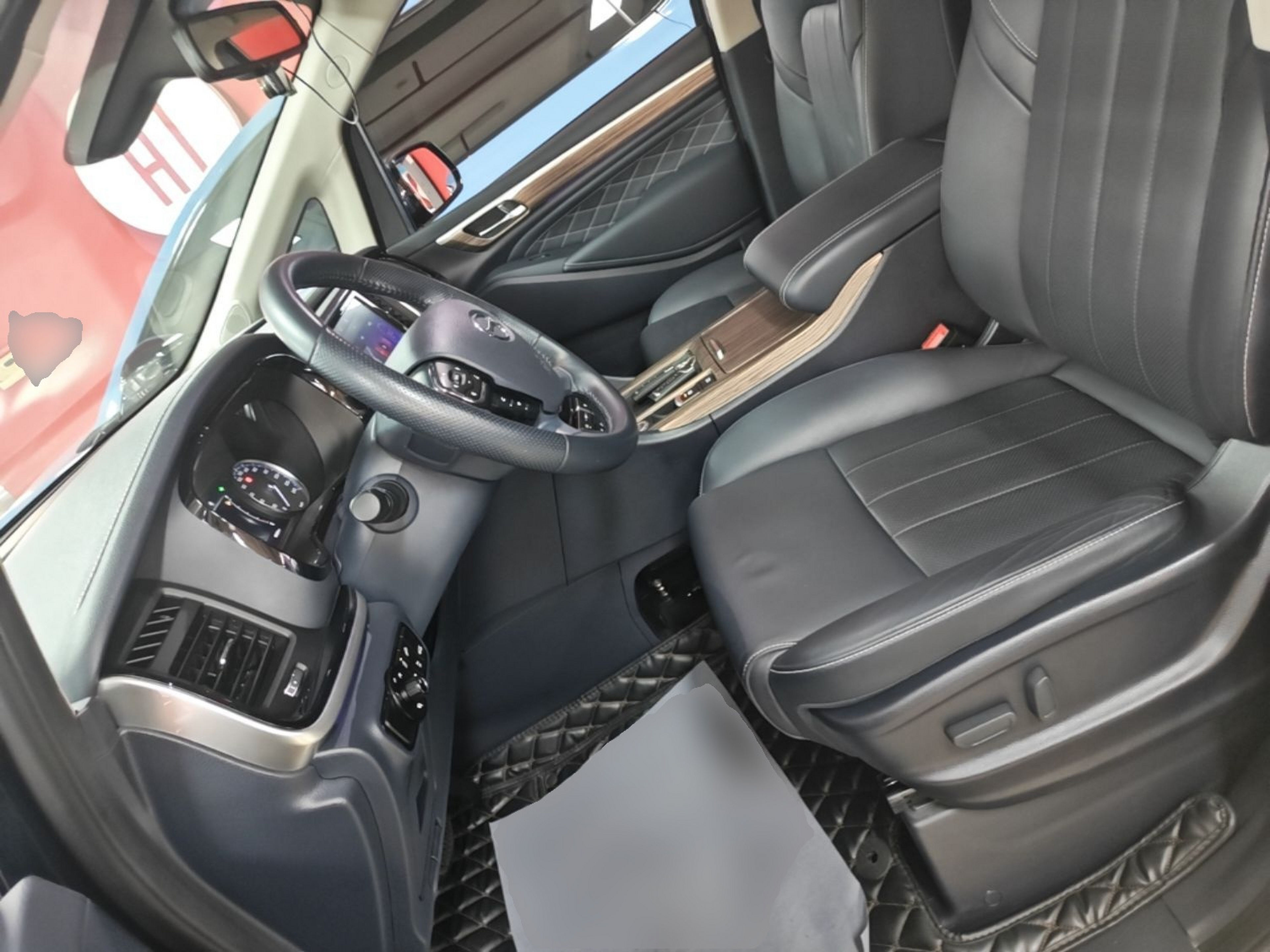Avant de la voiture