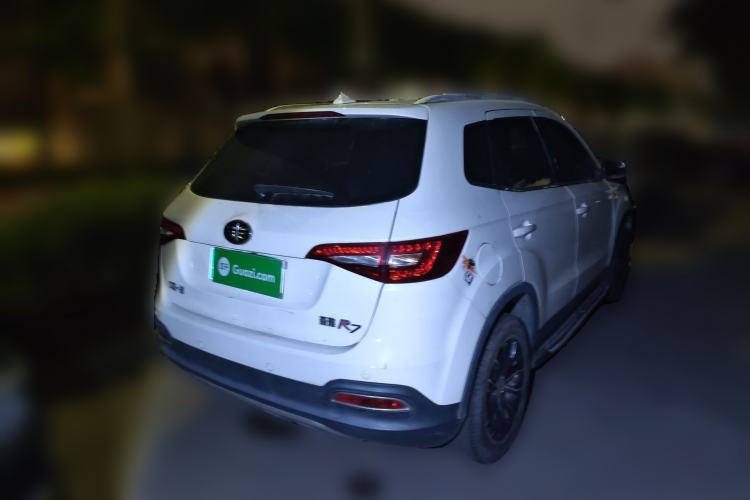 Used FAW Senya R7 2016 1.6L Manual Luxury Model Rear Right 45 Deg