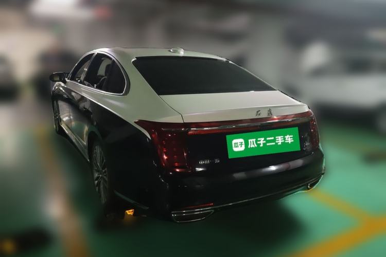 Used Hongqi H9 2020 2.0T Smart Connect Flagship Edition Rear Left 45 Deg