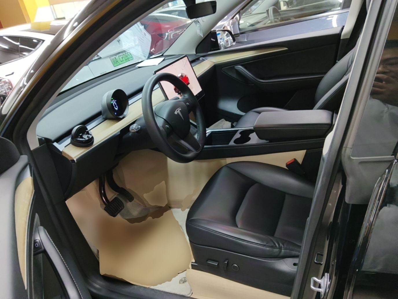 Interior delantero