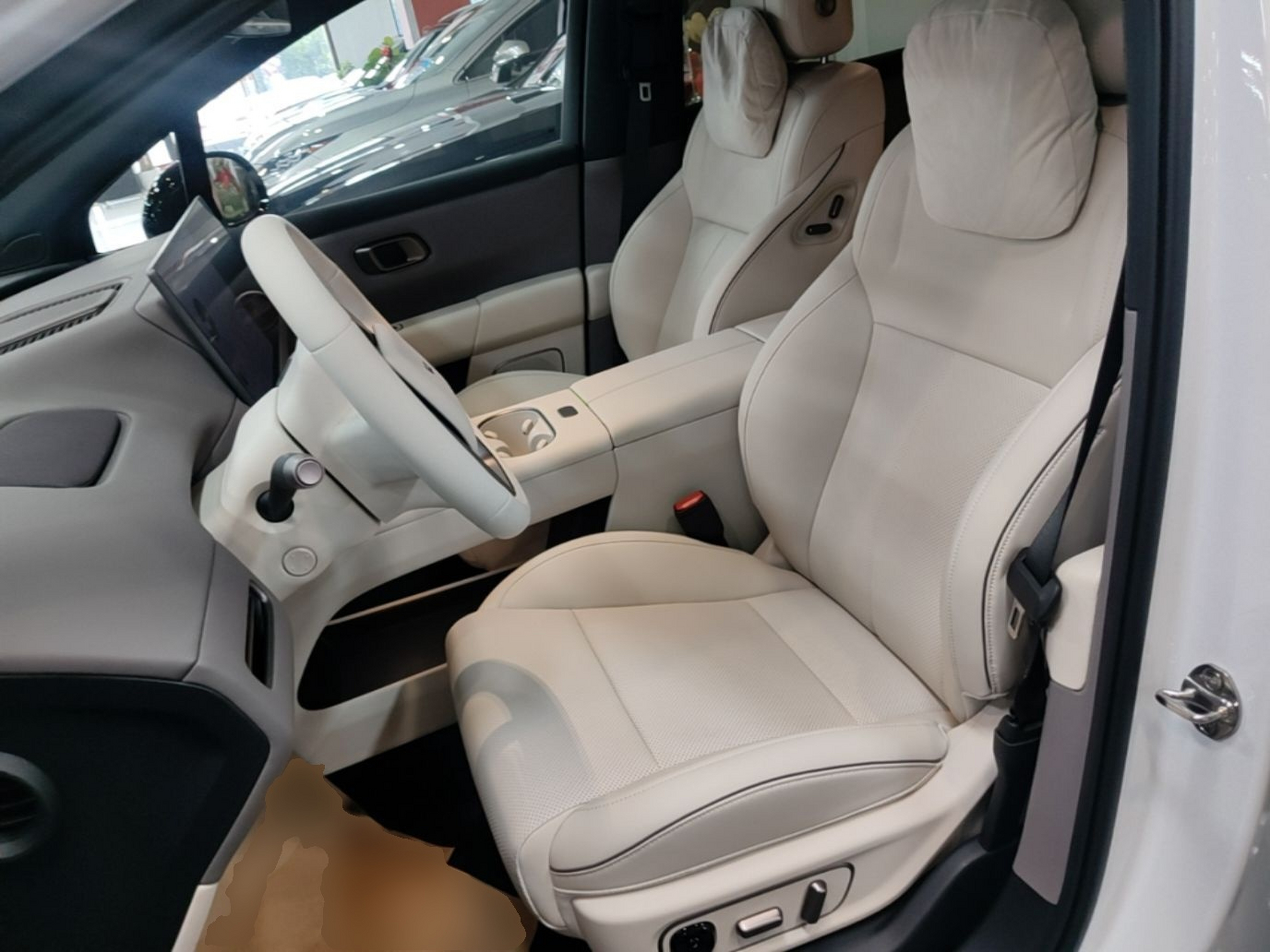 Avant de la voiture