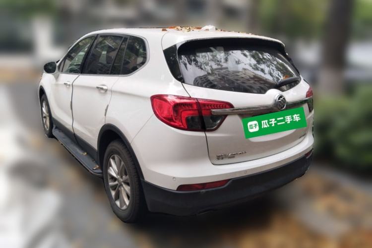 Used Buick Envision 2017 28T Four-Wheel Drive Elite Model Rear Left 45 Deg