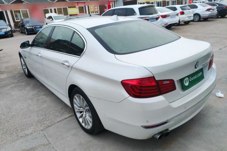 Used BMW 5 Series 2014 525Li Luxury Design Package Rear Left 45 Deg