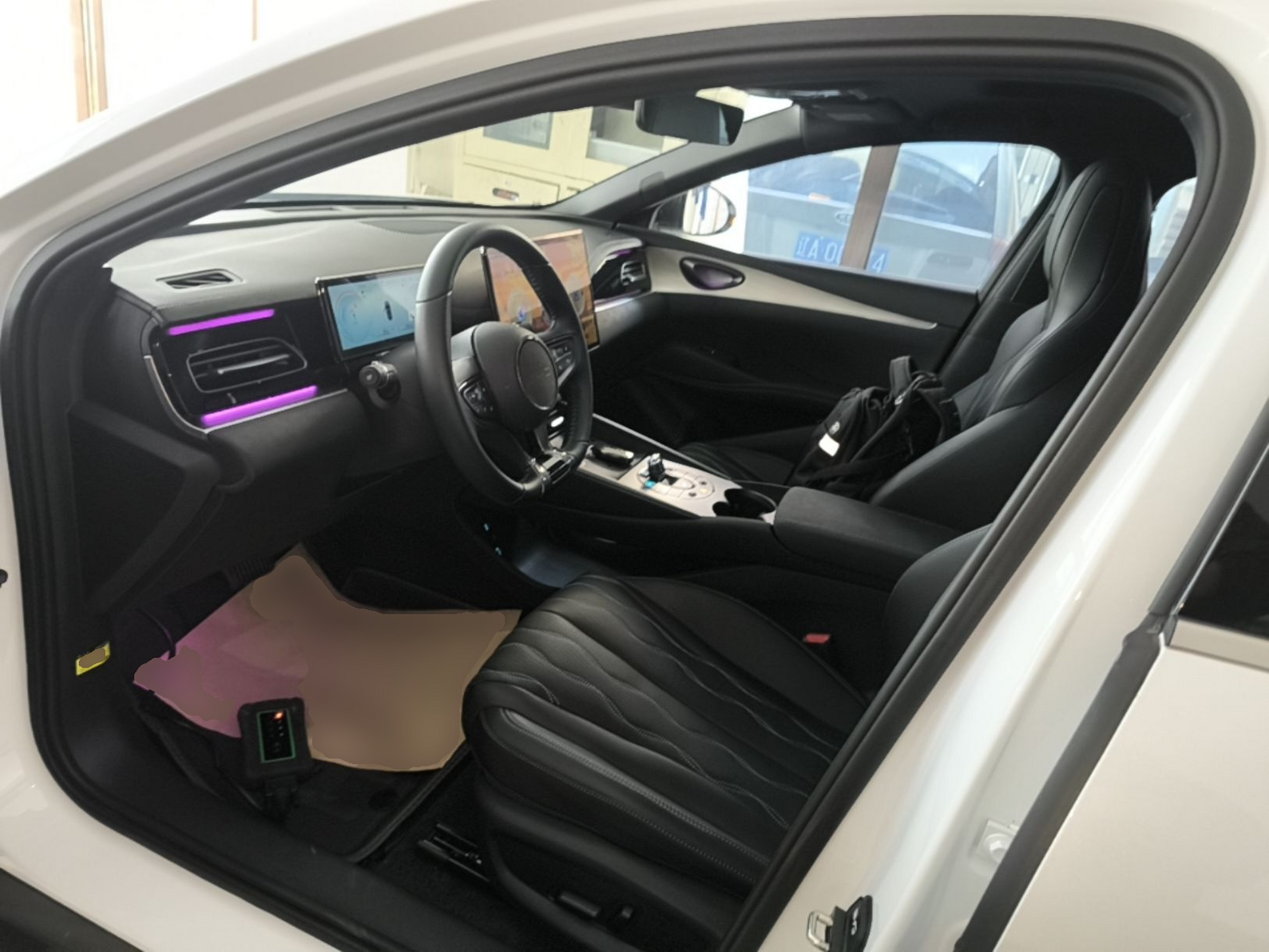 Avant de la voiture