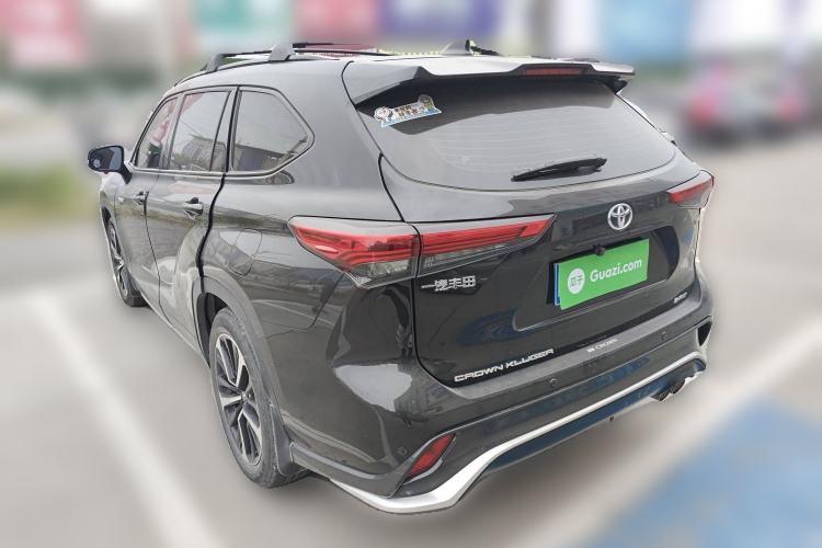 Used Toyota Crown Kluger 2021 2.5L HEV Four-Wheel Drive Luxury Edition Rear Left 45 Deg