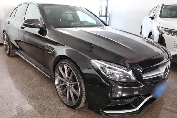 Used Mercedes-Benz C-Class AMG 2015 AMG C 63 Front Right 45 Deg