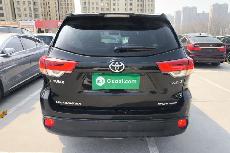 Used Toyota Highlander 2018 2.0T Four-Wheel Drive Luxury Version 7 Seats China VI Standard