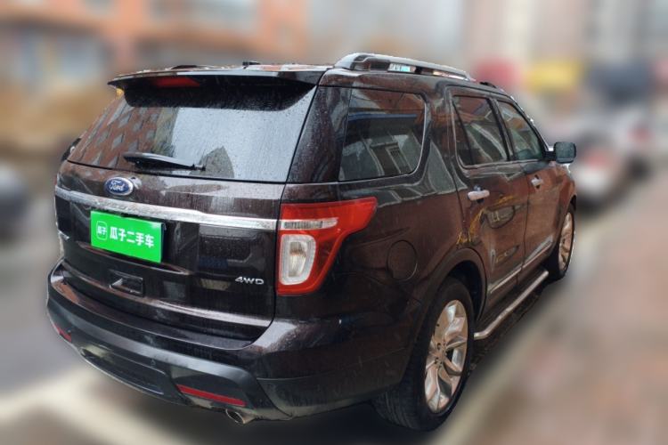 Used Ford Explorer 2013 3.5L Deluxe Model Rear Right 45 Deg