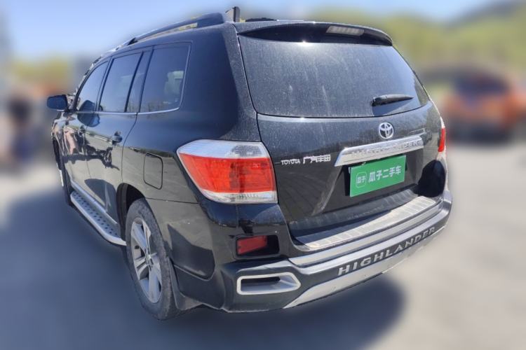 Used Toyota Highlander 2012 2.7L Two-Wheel Drive 7-Seater Luxury Edition Rear Left 45 Deg