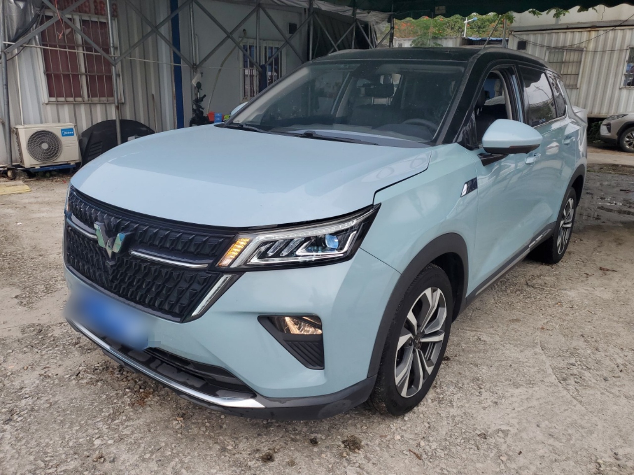 Parte inferior delantera