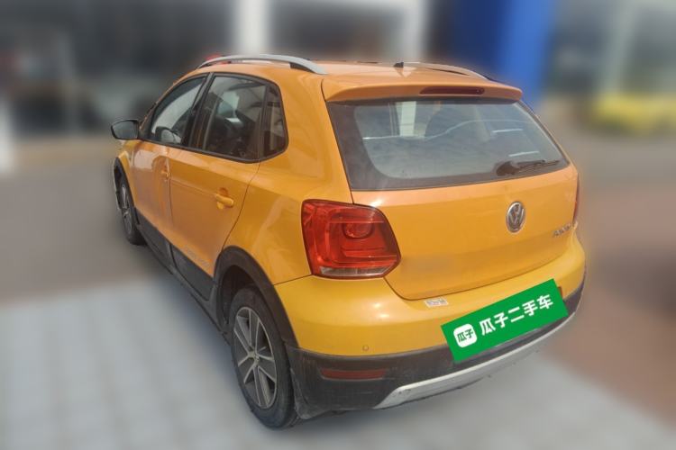 Used Volkswagen Polo 2012 1.6L Cross Polo Automatic Transmission Rear Left 45 Deg