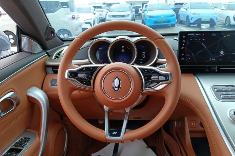 Used ORA Lightning Cat 2022 555 km Luxury Edition Steering Wheel