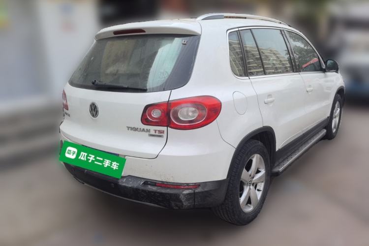 Used Volkswagen Tiguan 2012 2.0 TSI Automatic All-Wheel Drive Elite Edition Rear Right 45 Deg