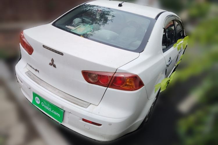 Used Mitsubishi Lancer EX 2010 ZhiShang Edition 1.8L CVT Luxury Model Rear Right 45 Deg