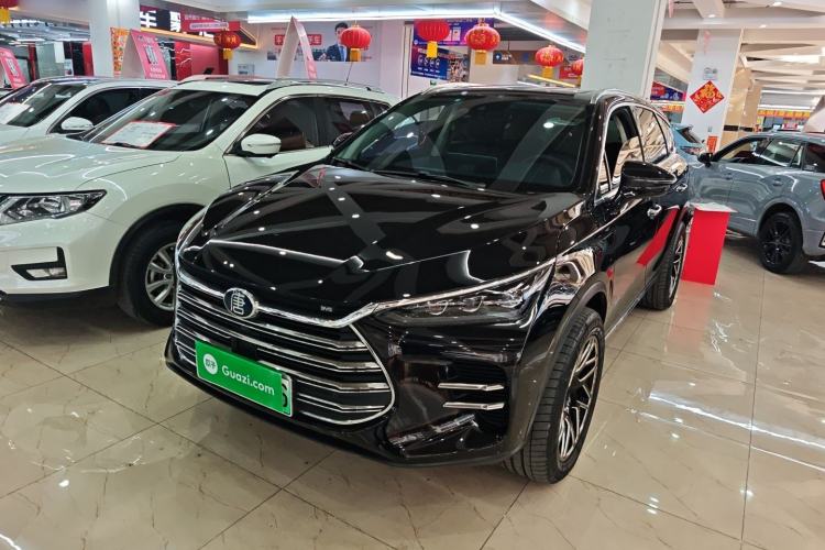 Used BYD Tang New Energy 2018 DM 2.0T All-Wheel Drive Smart Connectivity Luxury Model 7 Seats China V Emission Standard