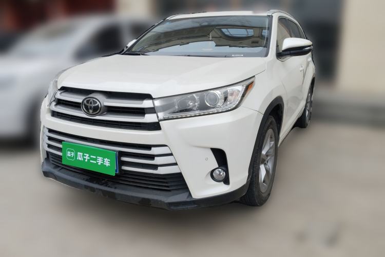 Used Toyota Highlander 2018 2.0T Four-Wheel Drive Luxury Version 7 Seats China VI Standard