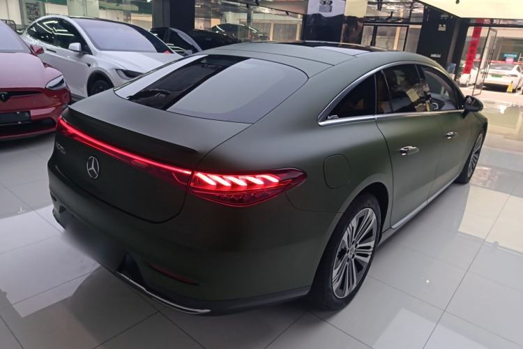 Used Mercedes-Benz EQS 2022 450+ Pioneer Edition Rear Right 45 Deg