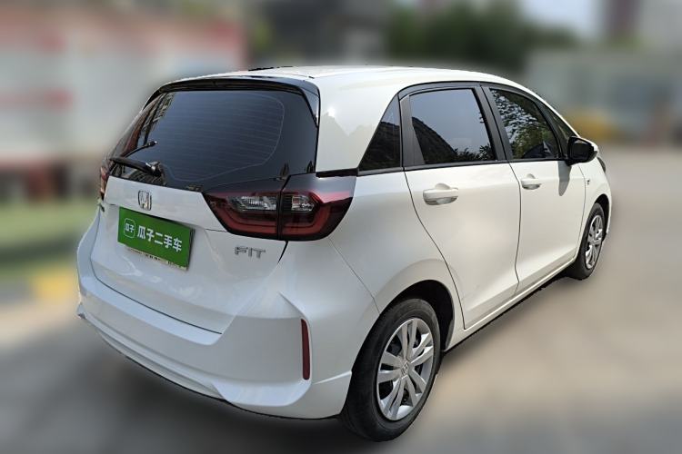 Used Honda Fit 2021 1.5L CVT Trend Edition Rear Right 45 Deg