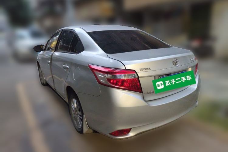 Used Toyota Vios 2016 1.5L Automatic ZhiZhen Xingyao Edition Rear Left 45 Deg