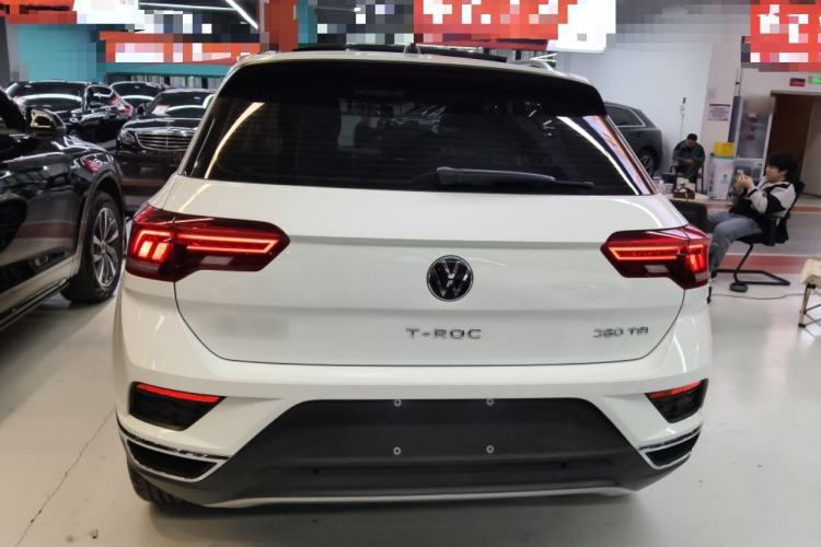 Used Volkswagen T-ROC 2021 280TSI DSG Two-Wheel Drive Comfort Connect Edition Rear