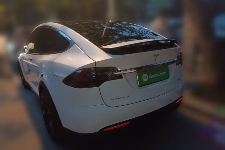 Used Tesla Model X 2016 X P100D Performance High-Performance Edition Rear Left 45 Deg