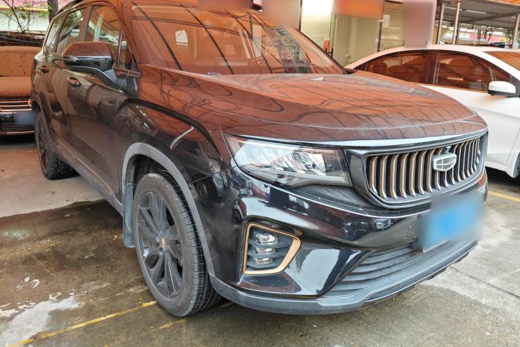 Used Geely Auto Haoyue 2022 1.8TD DCT Black Gold Limited Edition 7-Seater Front Right 45 Deg