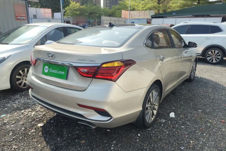 Used Hyundai Mistra 2017 1.8L Automatic Deluxe DLX Model China V Emission Standard Rear Right 45 Deg