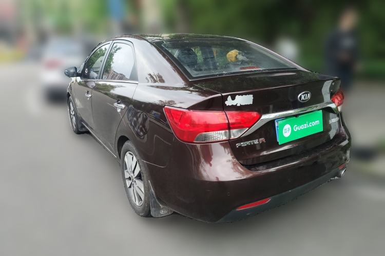 Used Kia Forte 2014 1.6L MT GLS Rear Left 45 Deg