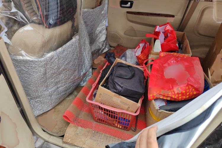 Used Dongfeng Fengon 330 2014 1.3L Manual Utility Version DK13-07 Left Rear Seat